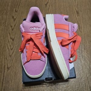 Adidas Grand Court Alpha 00s Pink And Orange Sneakers 8.5
